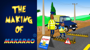 How to fix perspective on police roadblock check points in Moho.