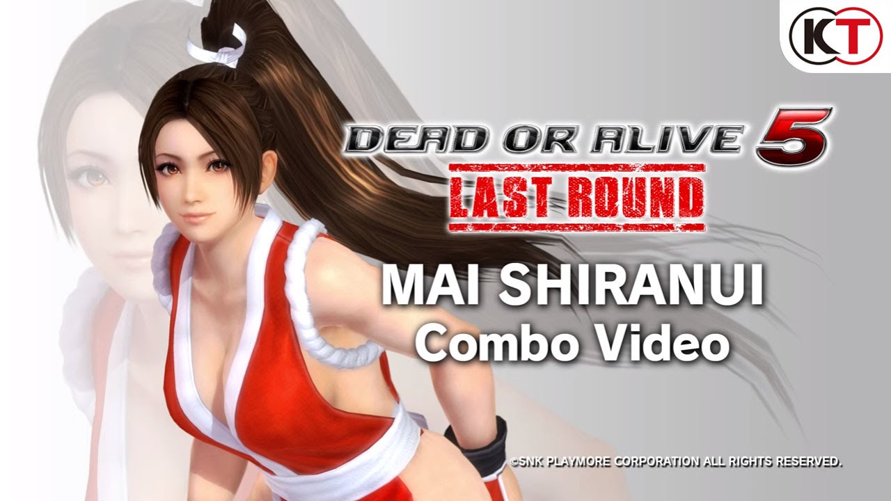 Dead Or Alive 5 Last Round Mai Shiranuis Combo Video Youtube 