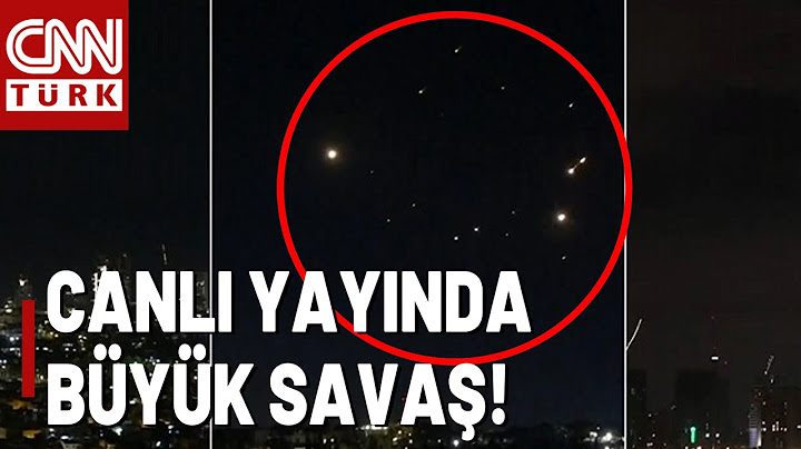 SON DAKİKA 🚨 Tel Aviv'e FÜZE YAĞIYOR! Canlı Yayında İran - İsrail Savaşı...