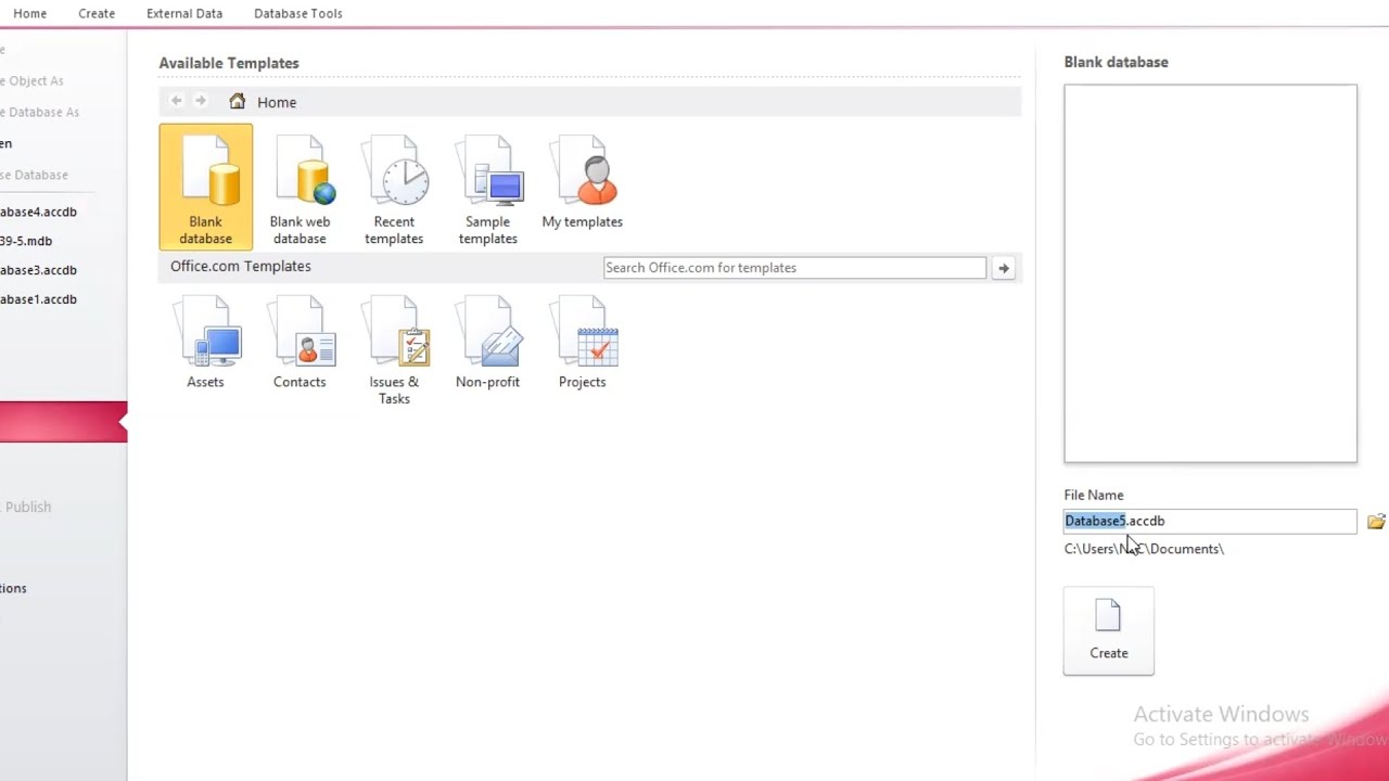 برنامج قواعد البيانات Microsoft Access  اجابه مرفق 1 جدارات الصف الثاني التجاري ترم اول