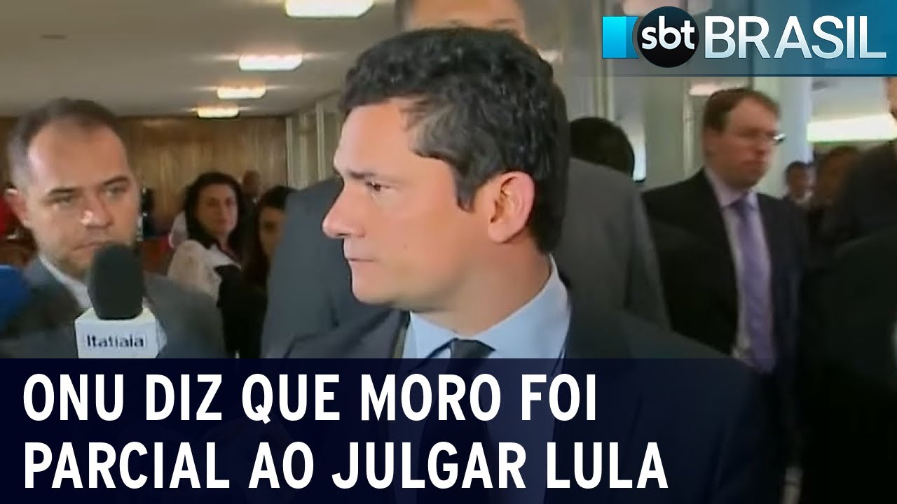 ONU diz que Moro foi parcial ao julgar Lula | SBT Brasil (28/04/22)