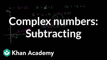 Subtracting complex numbers | Imaginary and complex numbers | Precalculus | Khan Academy