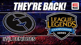 Evil Geniuses return to League with purchase of Echo Fox's LCS slot | ESPN Esports