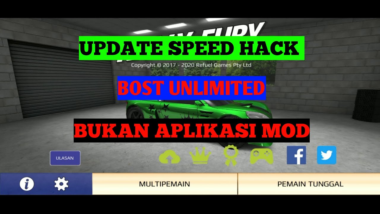 UPDATE SPEED HACK V3 RALLY FURY NO MOD APK