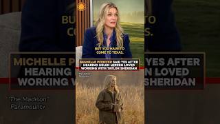 Michelle Pfeiffer recalls asking Helen Mirren for advice before agreeing to do "The Madison" #shorts