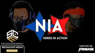 NIA (Nerds In Action) Fanbase app Camp and Podcast Trailer
