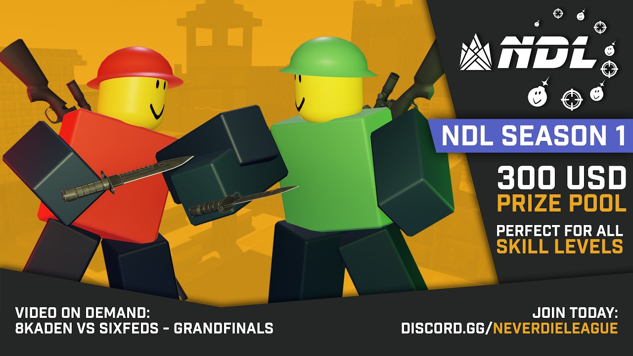 [VOD] NDL SEASON 1 - 7KADEN vs. SIXFEDS - GRANDFINALS - YouTube