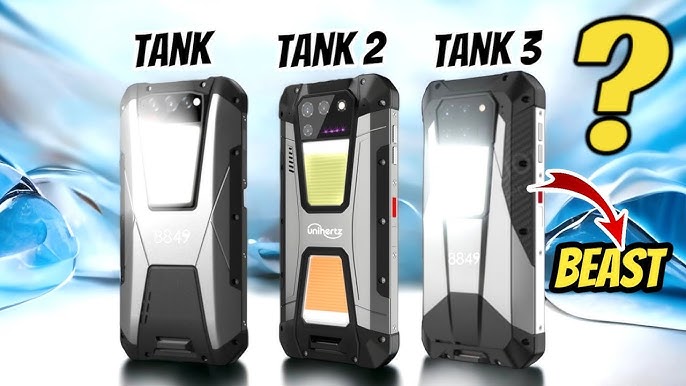 Unihertz 8849 Tank 3: potenza e peso in un supersmartphone : u