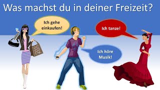 Was machst du in deiner Freizeit?| Freizeitaktivitäten| Free time activities in German