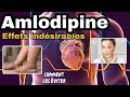 Amlodipine et ses effets indesirables  connatre absolument comment les eviter