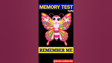 MEMORY TEST - 5 | Riddles and Puzzles for IQ Test | #shorts #shortvideo #viral #youtubeshorts