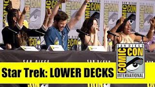 STAR TREK: LOWER DECKS | Comic Con 2022 Full Panel (Jack Quaid, Tawny Newsome, and Dawnn Lewis)