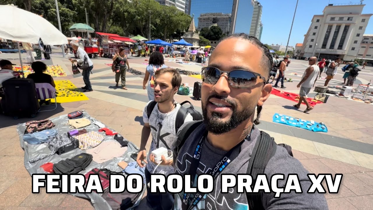 Ninguém Acredita no Que Achei na Feira do Rolo da Praça XV Gastando Pouco!