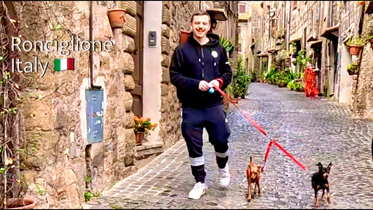 Lazio's Authentic Hidden Gem. Ronciglione.4K. The most beautiful villages of Italy!!