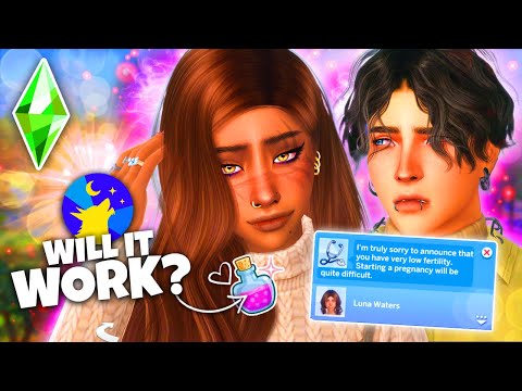 we tried using the WooHoo Wellness FERTILITY system... (The Sims 4 Werewolves! 🐺Ep 6)