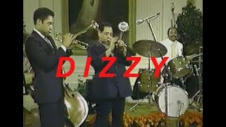 1982 DIZZY GILLESPIE & JON FADDIS (29yearsold) @ the White House