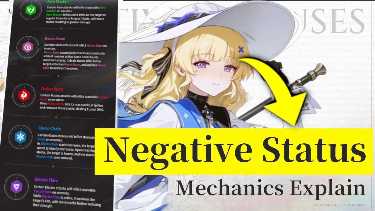 You NEED to know these tips for Phoebe | Wuwa Negative Status Effect ...
