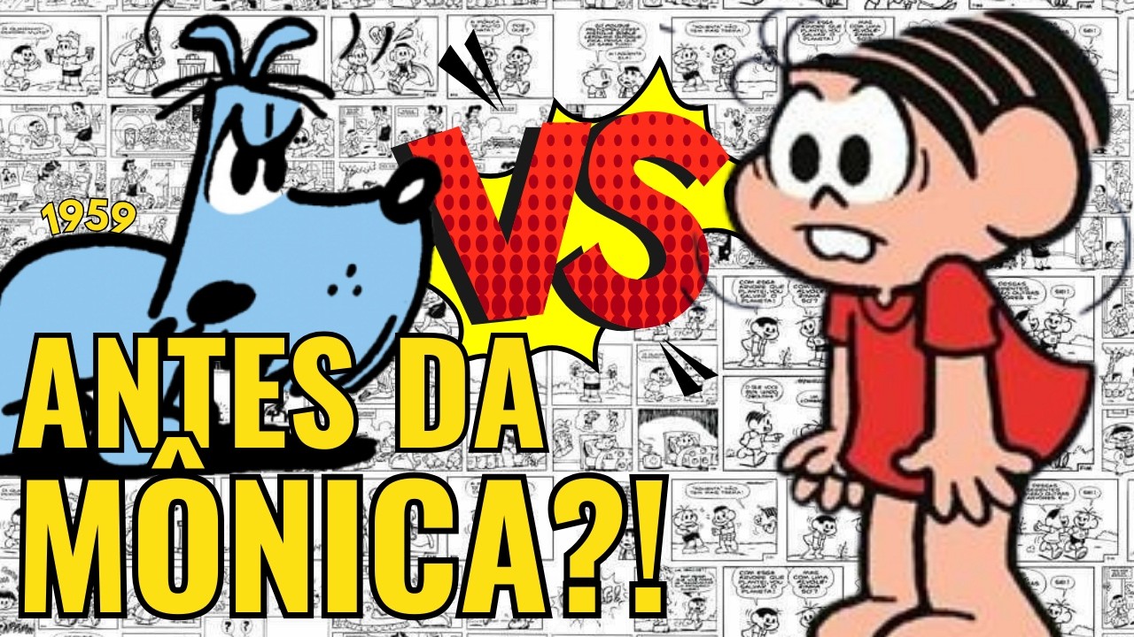 Quem Surgiu Primeiro: Bidu ou Mônica? (A resposta surpreende)