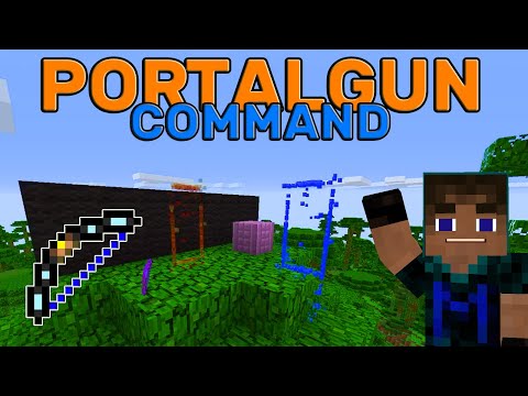 Portal Gun Command! Teleportieren, mehrere Portale,  Barrieren, TP Bögen und mehr