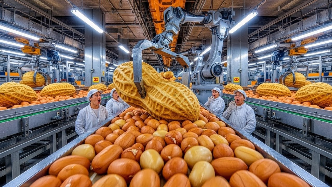 Inside the Crunchy Peanut Butter Factory: How the Perfect Crunch Is ...