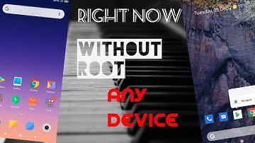 Turn your any android device into google pie style...