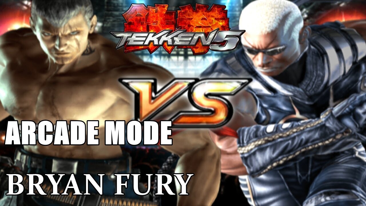 Tekken 5 - Arcade Mode Gameplay - Bryan Fury | Hard Difficulty - Soul Z Gaming