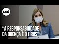 Mayra Pinheiro à CPI: "Responsabilidade pela covid-19 é o vírus"