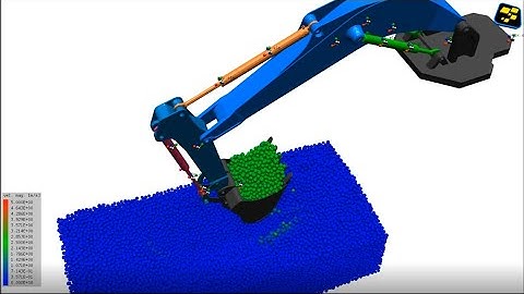 samadii/DEM: Simulation of an excavator (CUDA)