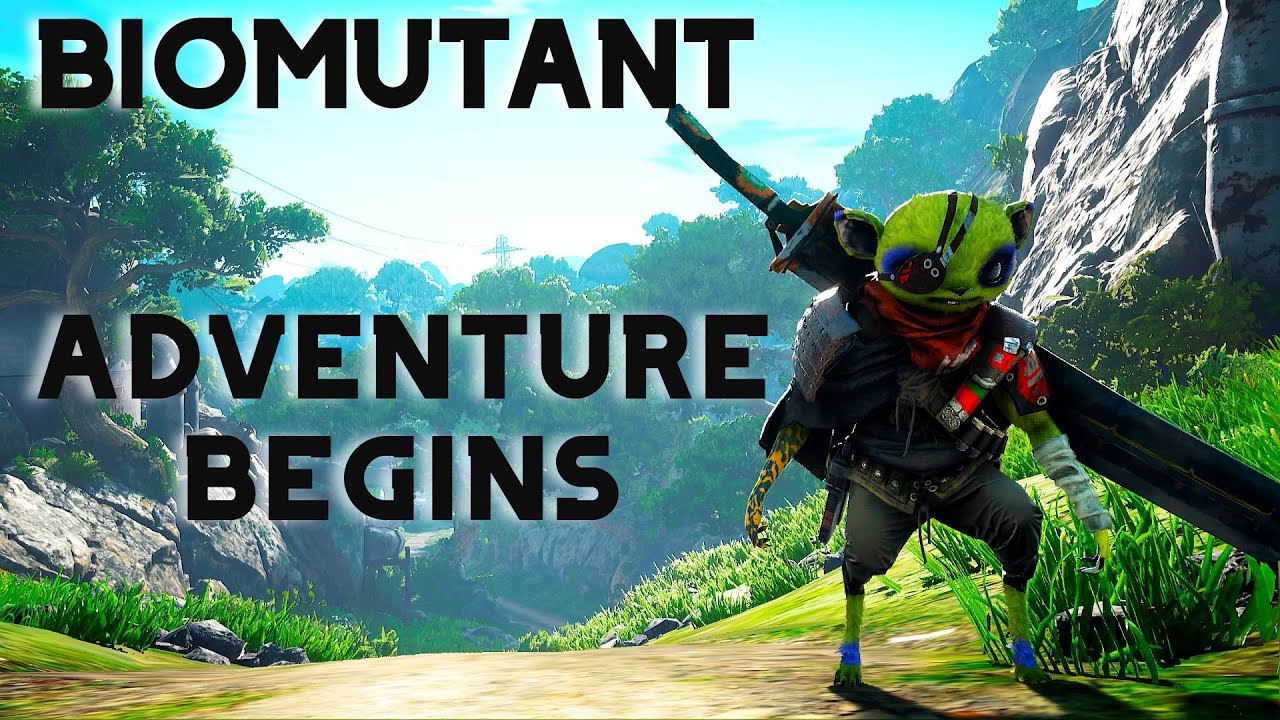 BIOMUTANT Gameplay Walkthrough Part 1 Complete With Cutscenes (HD)