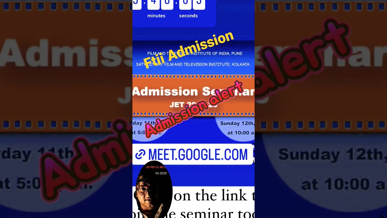 Ftii Admission 2022-23| ftii admission| ftii admission process|