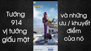 Tướng 914 Top War Battle Game. Mạnh mẽ khi tấn công, nhưng thất bại khi phòng thủ. Hãy Chú ý nha.
