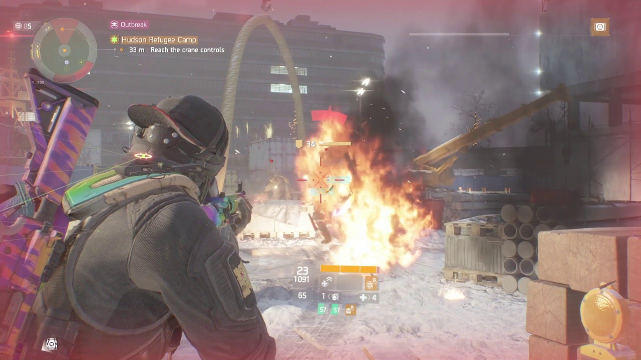 The Division: How to farm SOLO for MAX GE credits on Hudson Refugee Camp