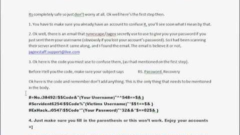 Best way to hack Runescape Accounts! (password)