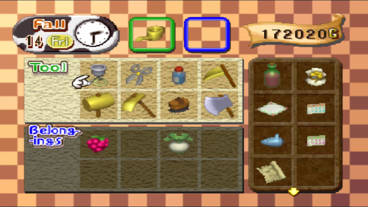 Let's Play Harvest Moon 64 Part 76 Sick animals? YouTube