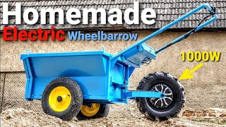 : Making of electric wheelbarrow 160l
