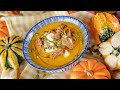 ТЫКВЕННЫЙ СУП ПЮРЕ | самый вкусный рецепт! 🧡 суп из тыквы + веганский вариант | Pumpkin Soup