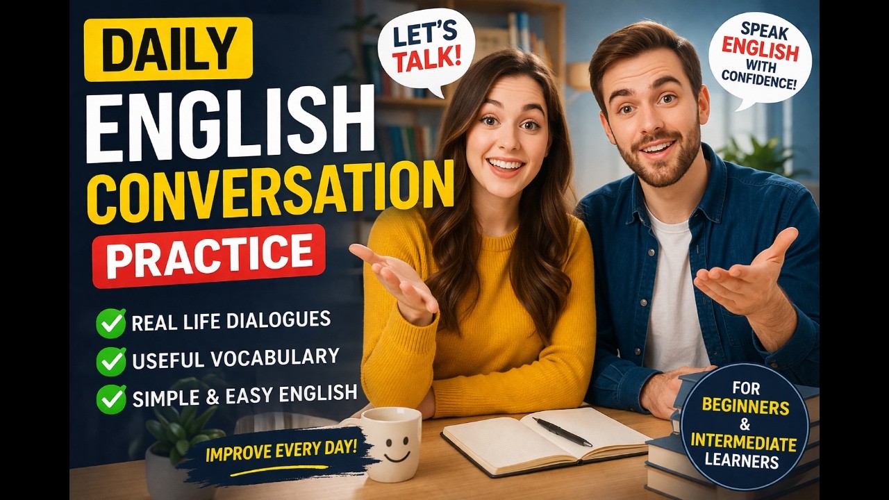 Daily English Conversation Practice - YouTube