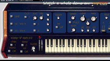 easy-V-syn 01  - Free VST - myVST Demo