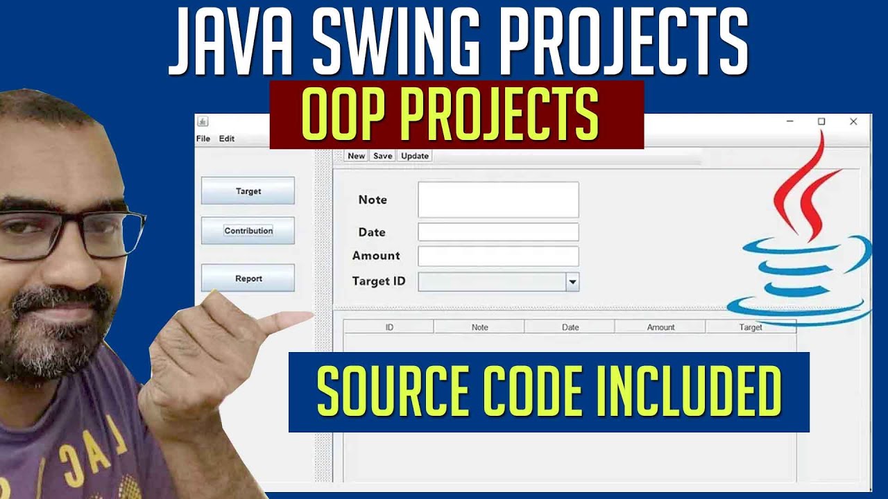 Java Swing OOP Projects  | Source Code Included
