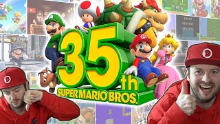 🔴 SUPER MARIO BROS. 35th ANNIVERSARY DIRECT 🎇 Domtendos Live Reaction