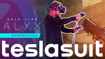 Half-Life: Alyx Gameplay powered by the TESLASUIT | Immerse Yourself in the VR World