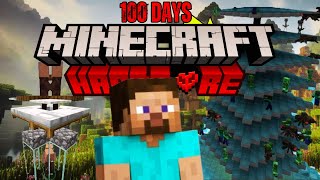 I Survived 100 Days In Hardcore Minecraft