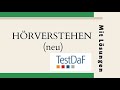 TestDaf | Hörverstehen (7)  | Musterprüfung | NEU