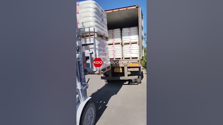 Shipping of Redispersible Polymer Powder (RDP)