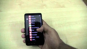 Windows Phone 7 Running on HTC HD2 #WP7