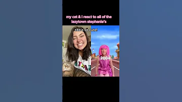 Reacting To All The Lazytown Stephanie S 