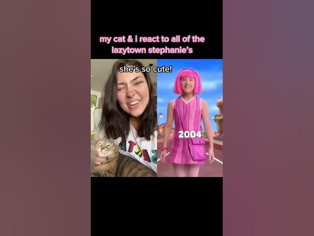 reacting to all the lazytown stephanie’s