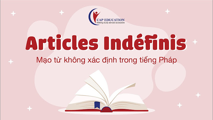 Mạo từ không xác định là gì