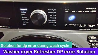 DP error in IFB washing machine | How to fix DP error in IFB washing machine.