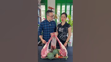🪓Sườn Rìu Tomahawk chiến thần trên các bàn tiệc Steak #helenhuong #readytocook #tomahawksteak